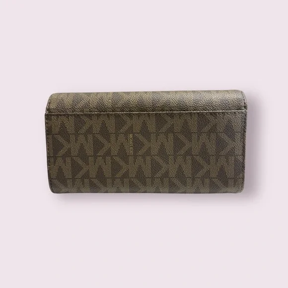 Michael Kors‎ Brown Monogram Wallet